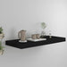 Floating Wall Shelf Black Mdf Txtntx