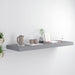 Floating Wall Shelf Grey Mdf Txtnpl