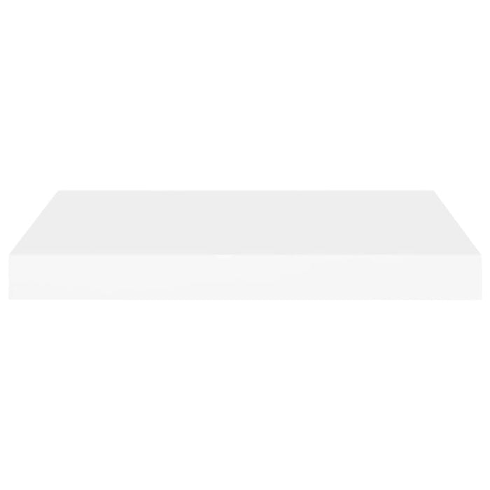Floating Wall Shelf White Mdf Txtnbn