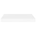 Floating Wall Shelf White Mdf Txtnbn