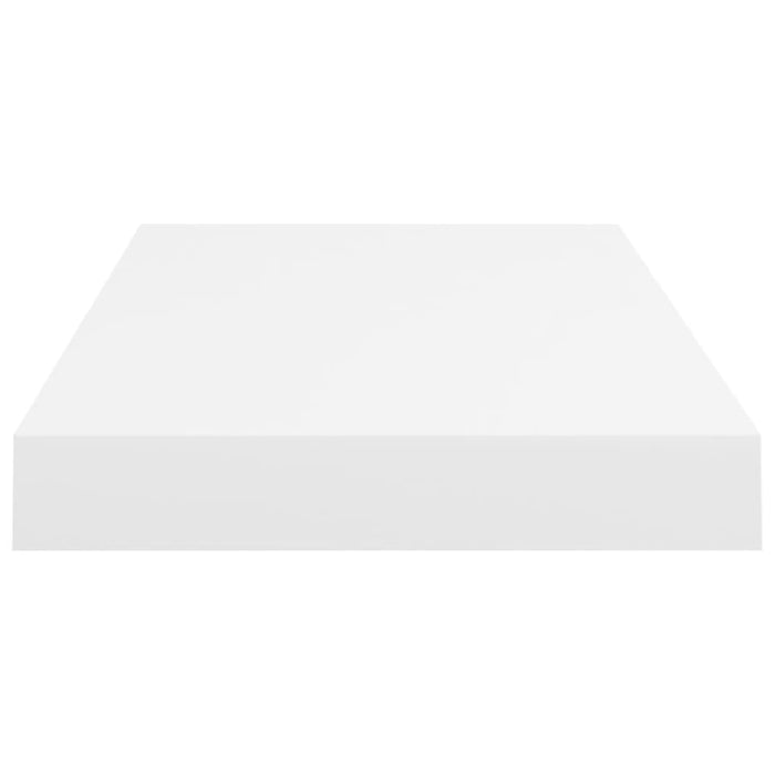 Floating Wall Shelf White Mdf Txtnbn
