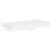 Floating Wall Shelf White Mdf Txtnbn