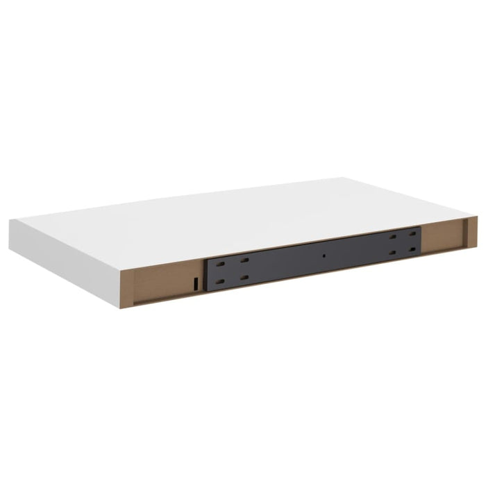 Floating Wall Shelf White Mdf Txtnbn