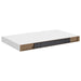 Floating Wall Shelf White Mdf Txtnbn