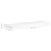 Floating Wall Shelf White Mdf Txtnoa