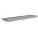 Floating Wall Shelves 2 Pcs Grey Mdf Txtnlb