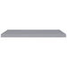 Floating Wall Shelves 2 Pcs Grey Mdf Txtnlb