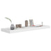 Floating Wall Shelves 2 Pcs White Mdf Txtnop