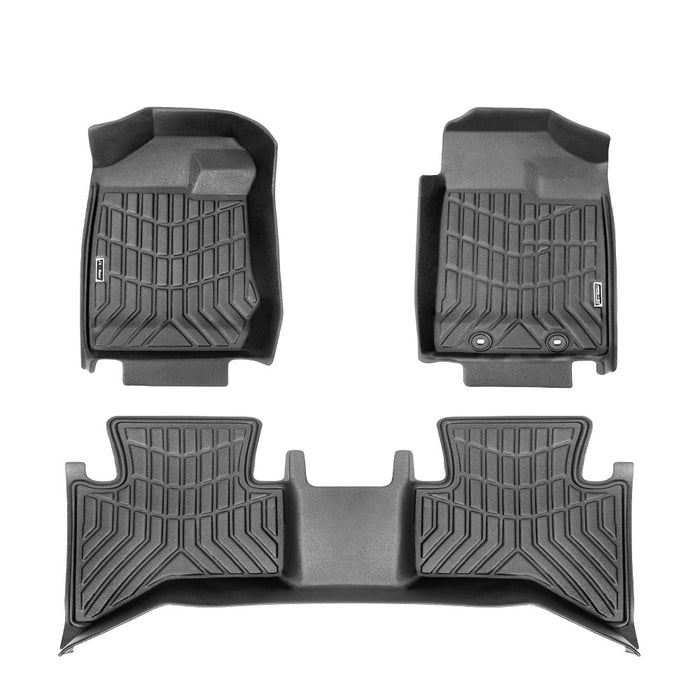 3D Tpe Car Floor Mats Liner Fit Isuzu D-Max Dmax Dual Cab My 2012~2020 July