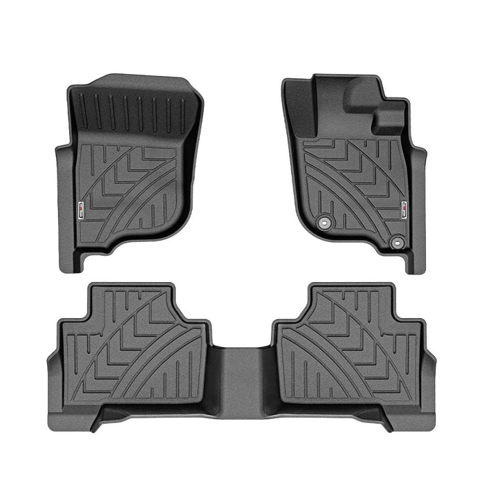 3D Tpe Car Floor Mats Liner For Mitsubishi Pajero Sport My 2015-2023