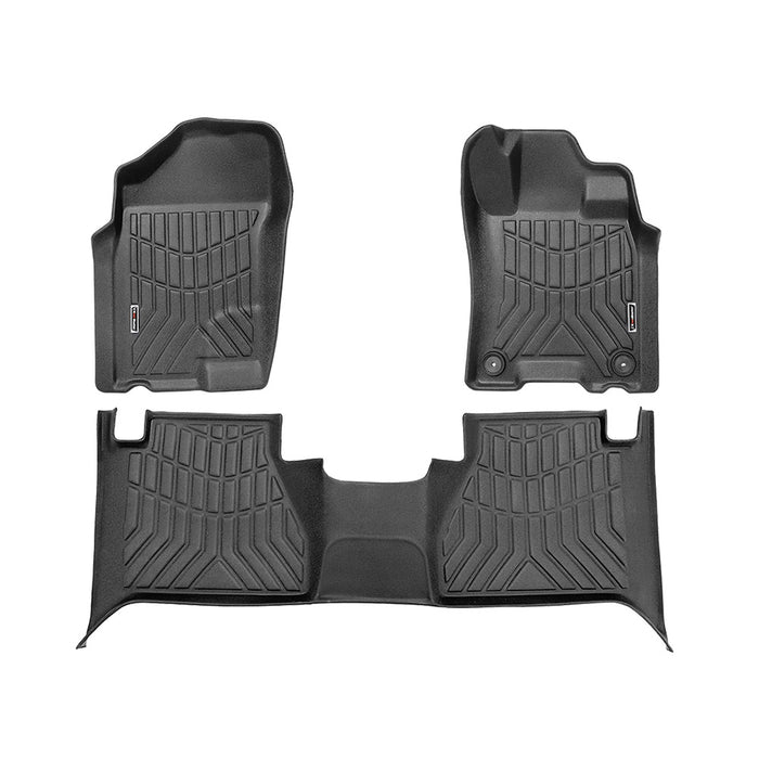 3D Tpe Car Floor Mats Liner Fit For Nissan Navara Np300 D23 2015~Current