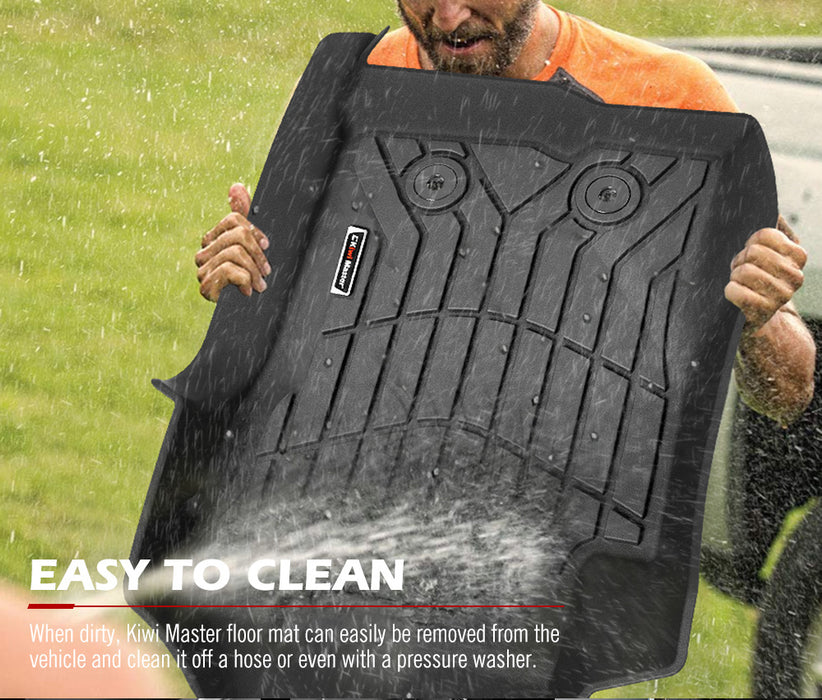 3D Tpe Car Floor Mats Liner Fit 2023+ Ford Ranger Next Gen