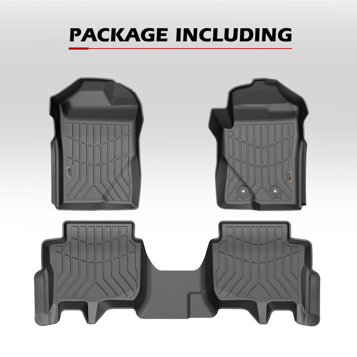 3D Tpe Car Floor Mats Liner Fit Ford Everest 2022+