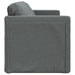 Floor Sofa Bed 2-in-1 Dark Grey 112x174x55 Cm Fabric Tptklp