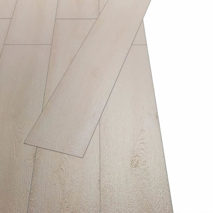Pvc Flooring Planks 5.26 M² 2 Mm Oak Classic White Xapola