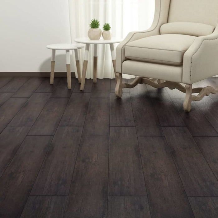 Pvc Flooring Planks 5.26 M² 2 Mm Oak Dark Grey Xapolk