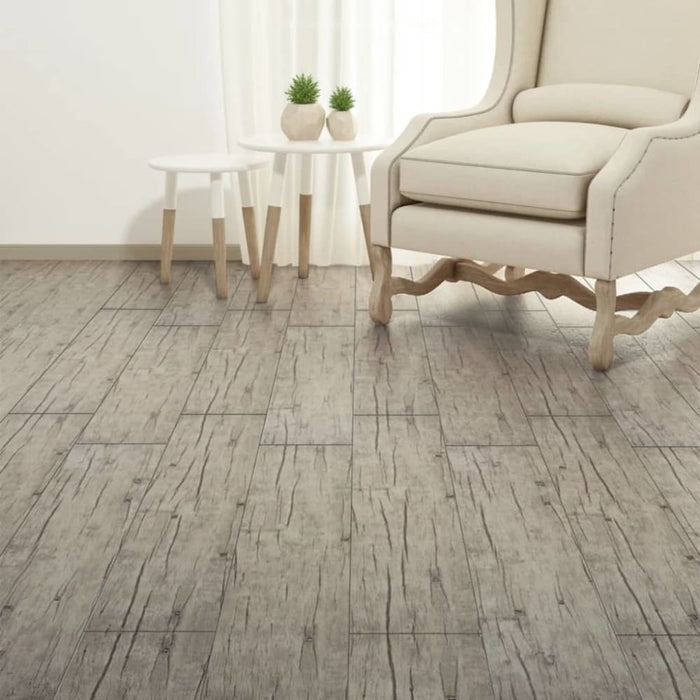 Pvc Flooring Planks 5.26 M² 2 Mm Oak Washed Xapolt