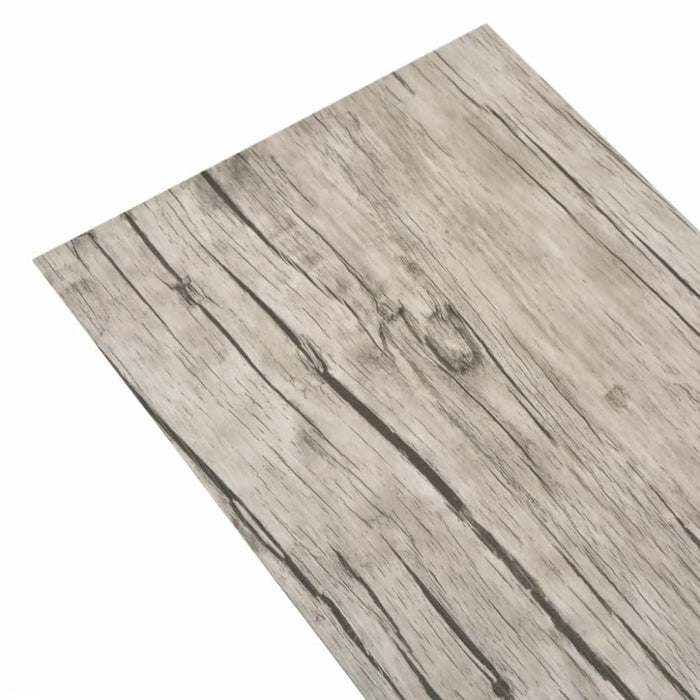 Pvc Flooring Planks 5.26 M² 2 Mm Oak Washed Xapolt