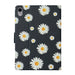 Flower Pattern Flip Leather Smart Tablet Case