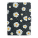 Flower Pattern Flip Leather Smart Tablet Case