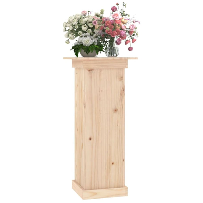 Flower Stand 40x40x90 Cm Solid Wood Pine Nxtlta