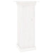 Flower Stand White 40x40x90 Cm Solid Wood Pine Nxtltp