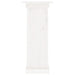 Flower Stand White 40x40x90 Cm Solid Wood Pine Nxtltp