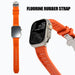 Fluorine Rubber Strap Band For Apple Watch