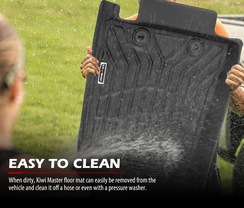 3D Tpe Car Floor Mats Liner Fit Isuzu D-Max Dmax Dual Cab My 2012~2020 July