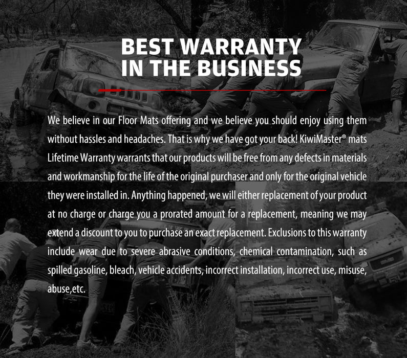 3D Tpe Car Floor Mats Liner Fit Mitsubishi Triton Mq 2015-2018