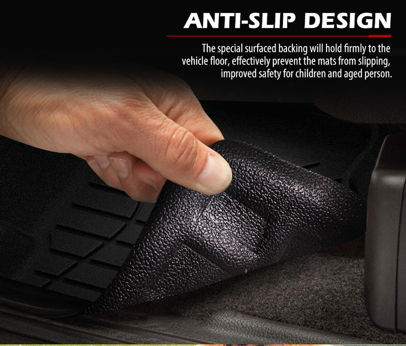 3D Tpe Car Floor Mats Liner Fit Ford Everest 2015-2022