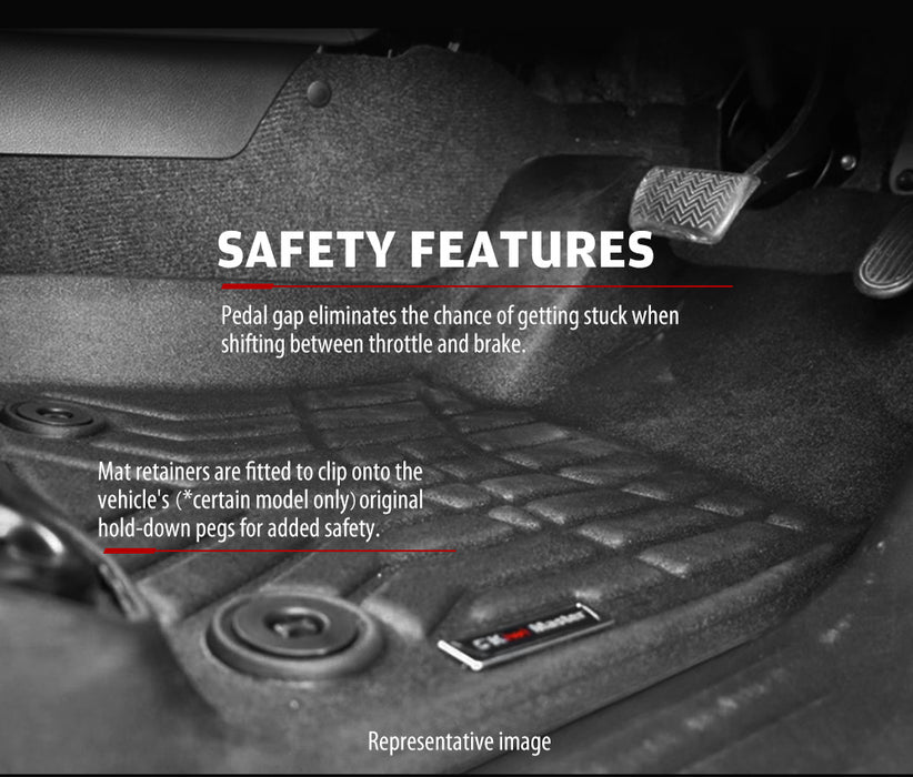 3D Tpe Car Floor Mats Liner Fit Mazda Cx-5 Kf 2017-2022