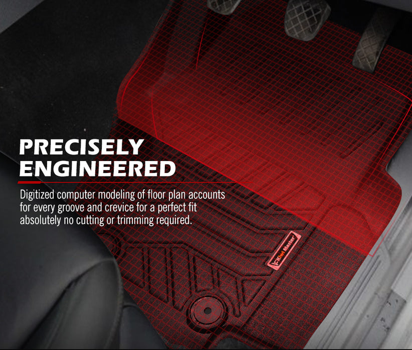 3D Tpe Car Floor Mats For Vw Amarok