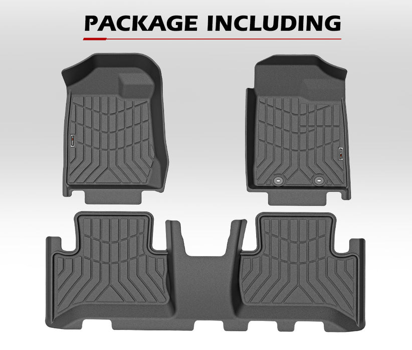 3D Tpe Car Floor Mats Liner For Isuzu Mux Mu-X 2013-2020