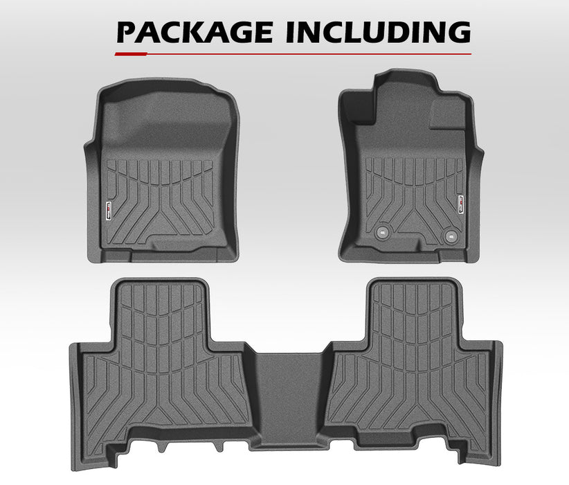 3D Tpe Car Floor Mats For Toyota Landcruiser Prado 150 My 2013-Current Automatic Transmission Models Only