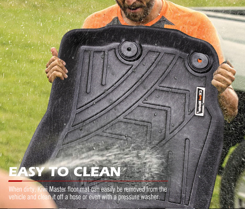 3D Tpe Car Floor Mats Liner For Mitsubishi Outlander Zg / Zh / Zj / Zk / Zl My 2007-2021