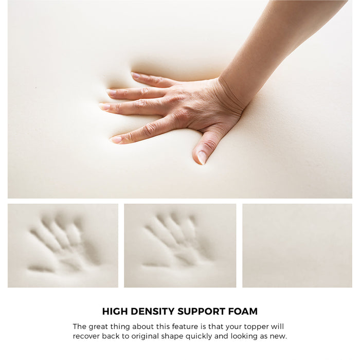 Foldable Mattress Folding Sofa Bed Trifold Sleeping Camping Cushion Single