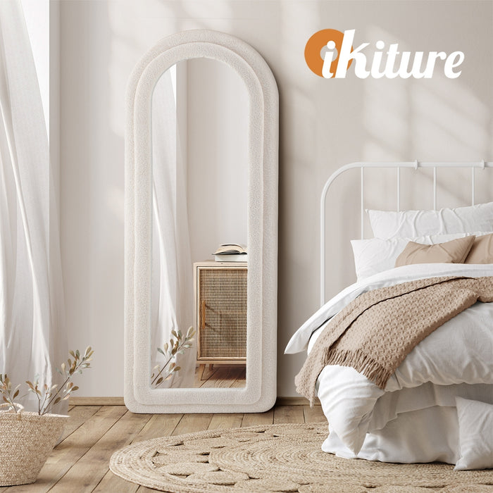 1.6M Full Length Mirror Boucle Frame Floor Mirrors Dressing Bedroom