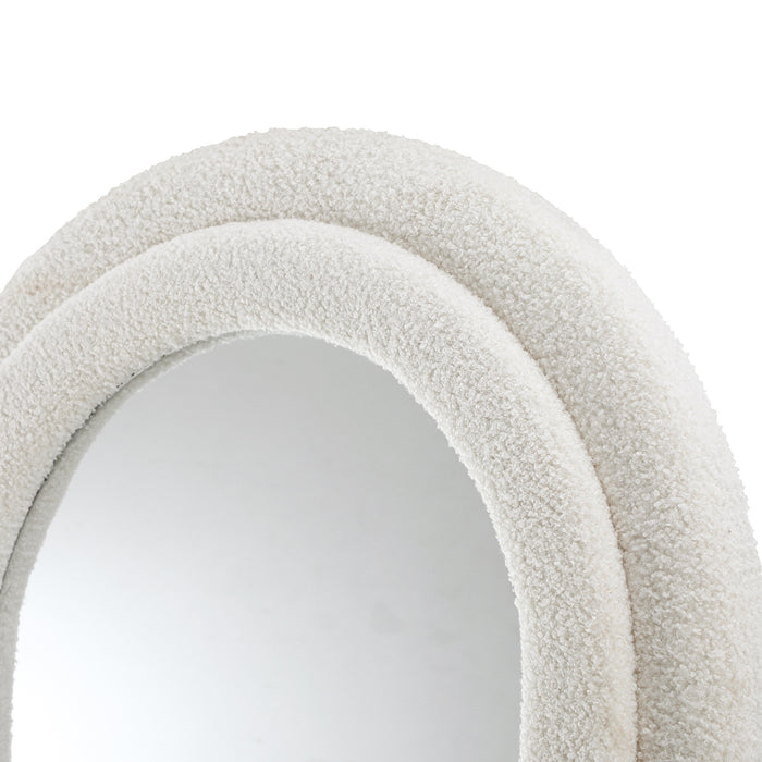 1.6M Full Length Mirror Boucle Frame Floor Mirrors Dressing Bedroom