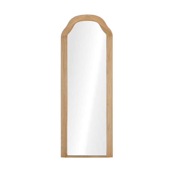 Full Length Mirror Floor Makeup Mirrors 165X60Cm Natural Wood Bedroom