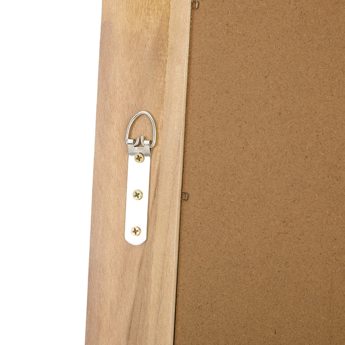 Full Length Mirror Floor Makeup Mirrors 165X60Cm Natural Wood Bedroom