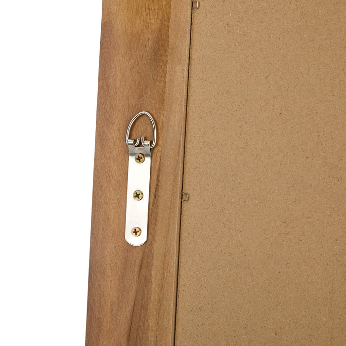 Full Length Mirror Floor Makeup Mirrors 165X60Cm Brown Wood Bedroom