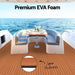 Eva Foam Boat Flooring Mat Decking Sheet 240x90x0.6cm Dark