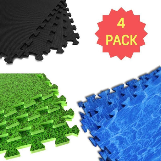 4pk Eva Foam Interlocking Floor Mat