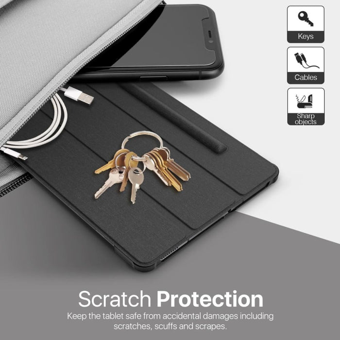 Tri-fold Cover with Pen Holder for Galaxy Tab S6 Lite