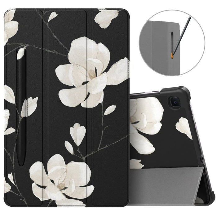 Tri-fold Cover with Pen Holder for Galaxy Tab S6 Lite