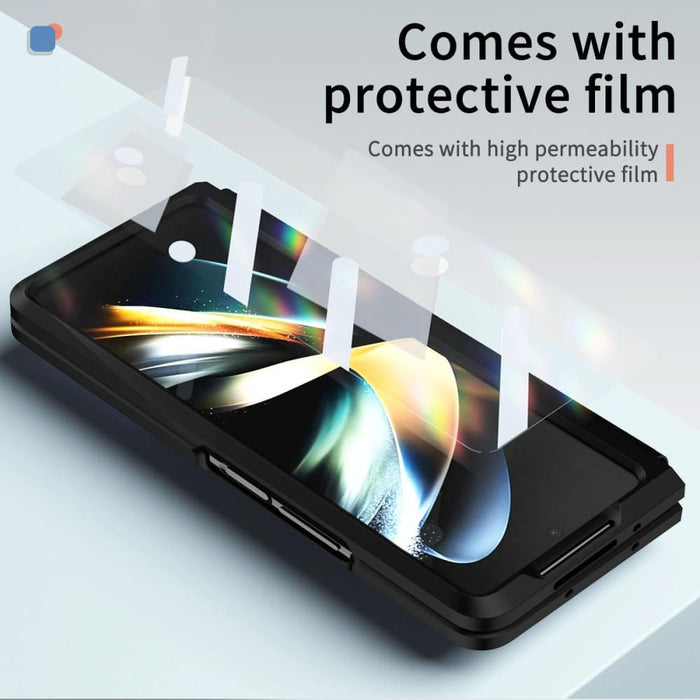 Foldable 5g Phone Case With Telescopic Hinge And Stand