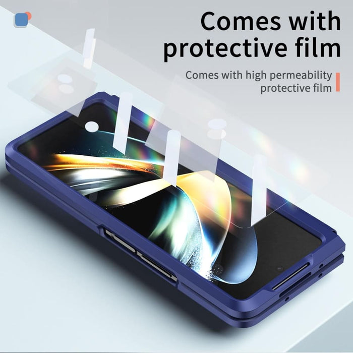 Foldable 5g Phone Case With Telescopic Hinge And Stand