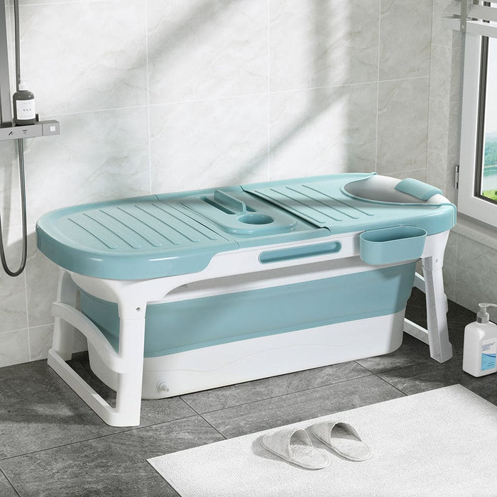 Foldable Bathtub Portable Folding Water Spa with Cover