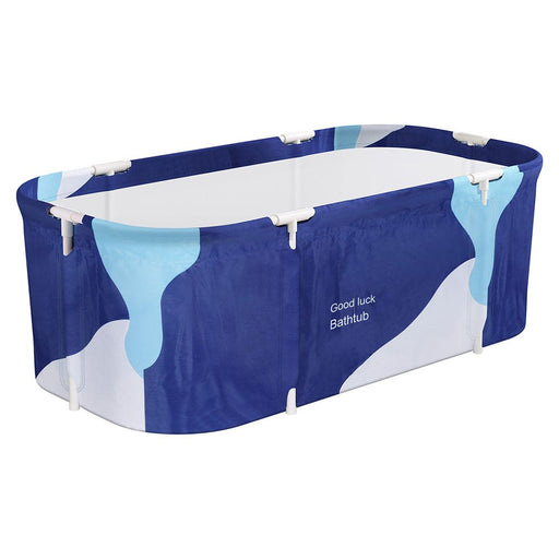 Foldable Bathtub Pvc Spa Bucket Inflatable Cushion 134x65cm